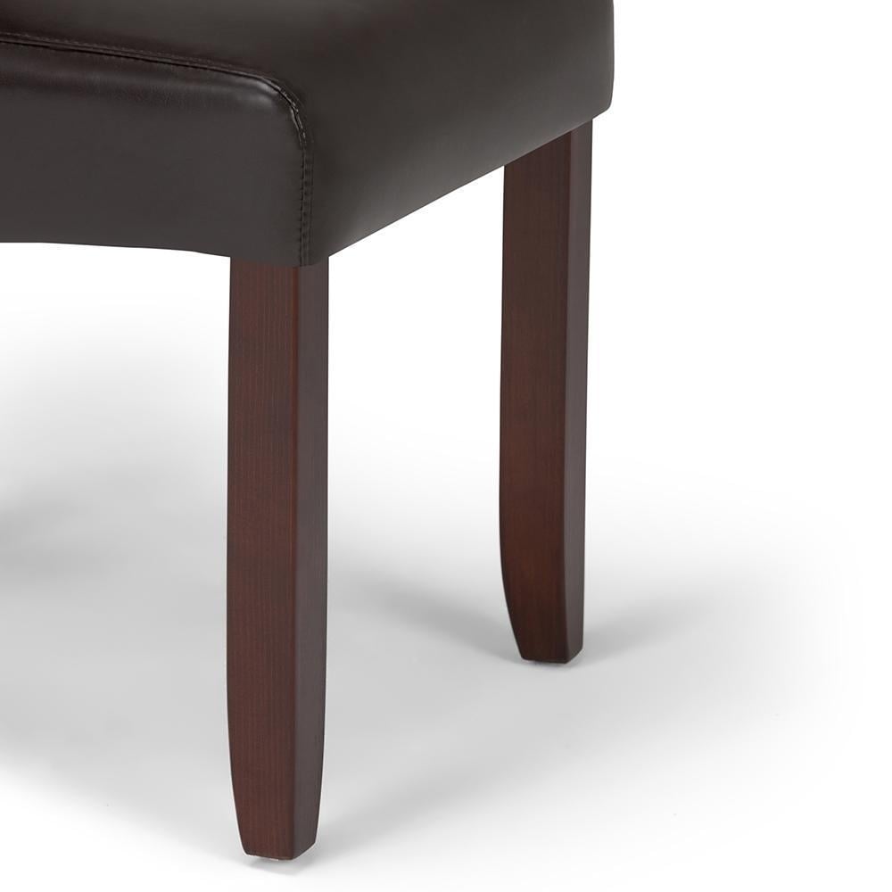 Cosmopolitan Dining Chair in Vegan Leather (Set of 2) Image 9