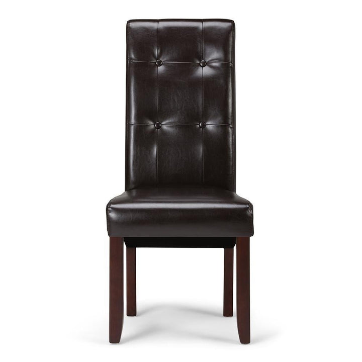 Cosmopolitan Dining Chair in Vegan Leather (Set of 2) Image 10