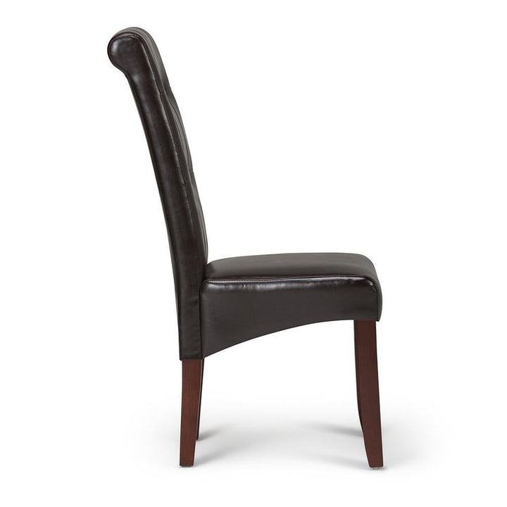 Cosmopolitan Dining Chair in Vegan Leather (Set of 2) Image 11