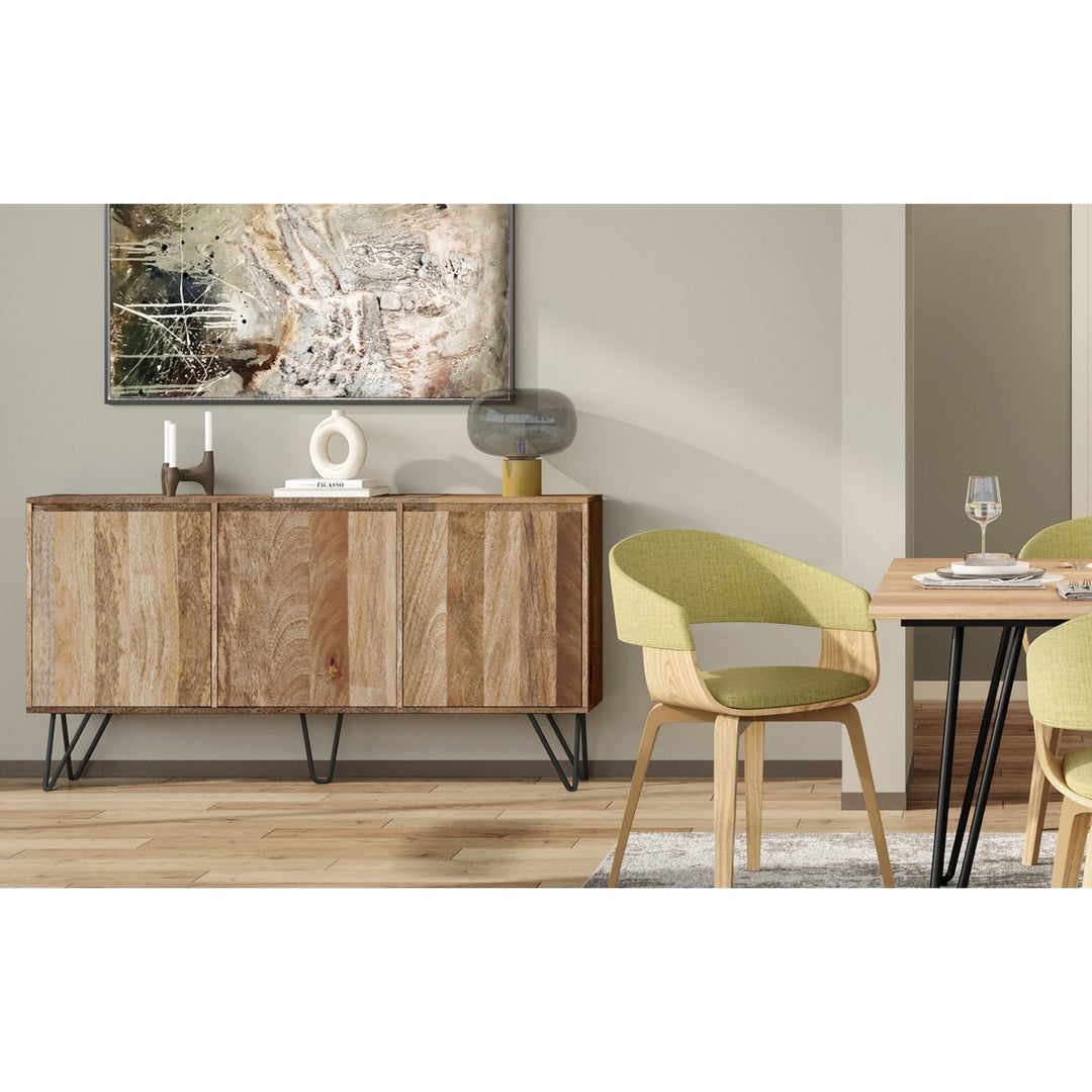 Hunter 3 Door Sideboard Buffet in Mango Image 2