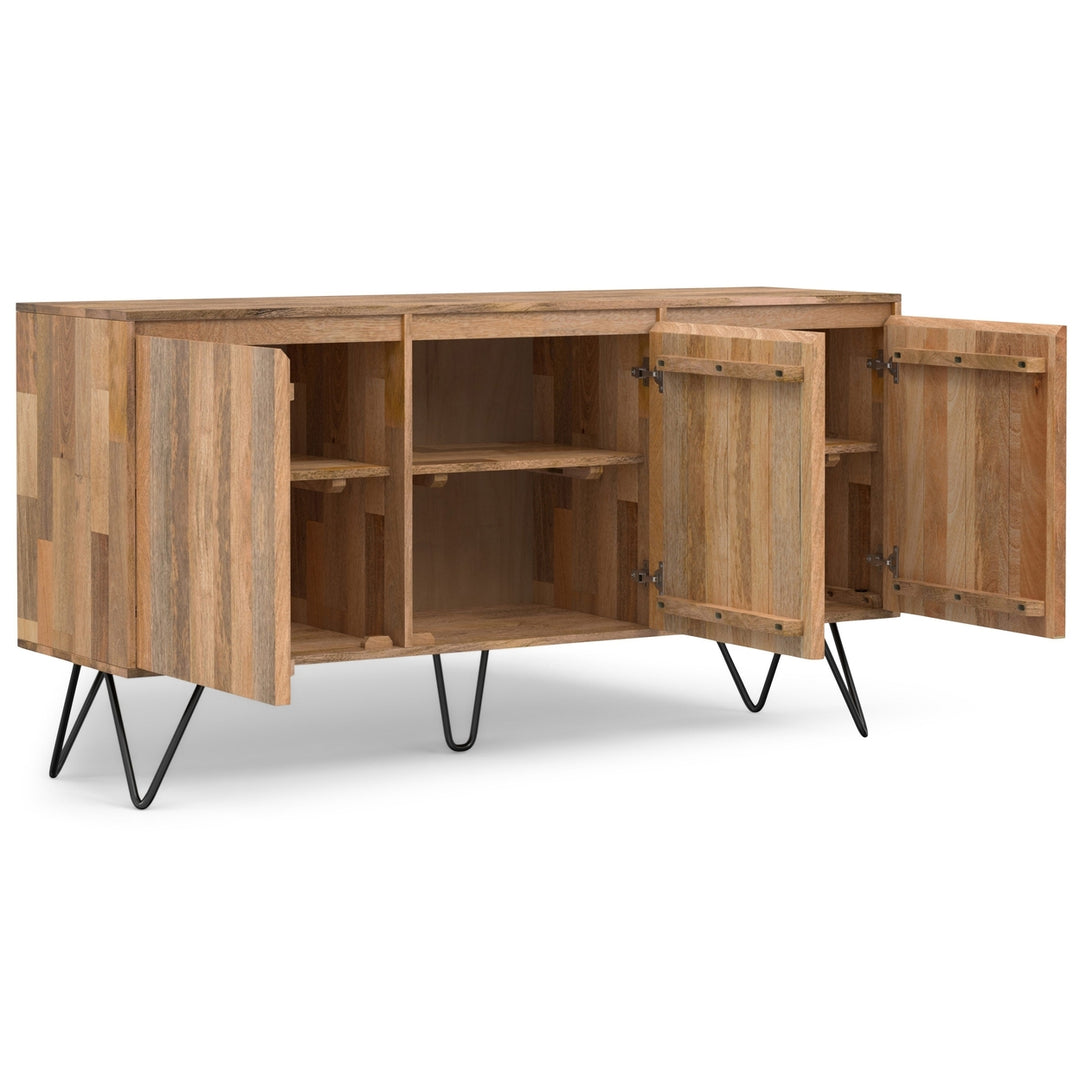 Hunter 3 Door Sideboard Buffet in Mango Image 3