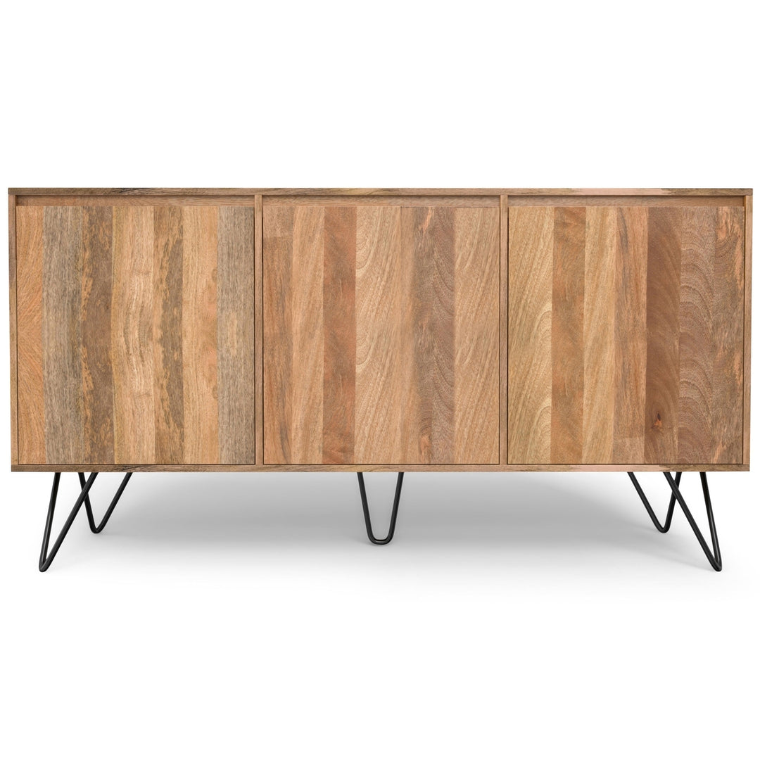 Hunter 3 Door Sideboard Buffet in Mango Image 4