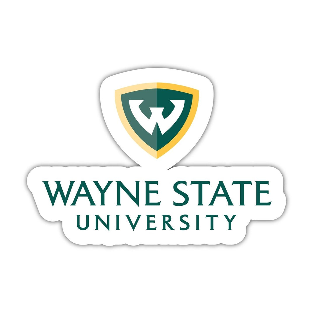 Wayne State Vinyl Decal Sticker Officially Licensed Collegiate Product Image 1