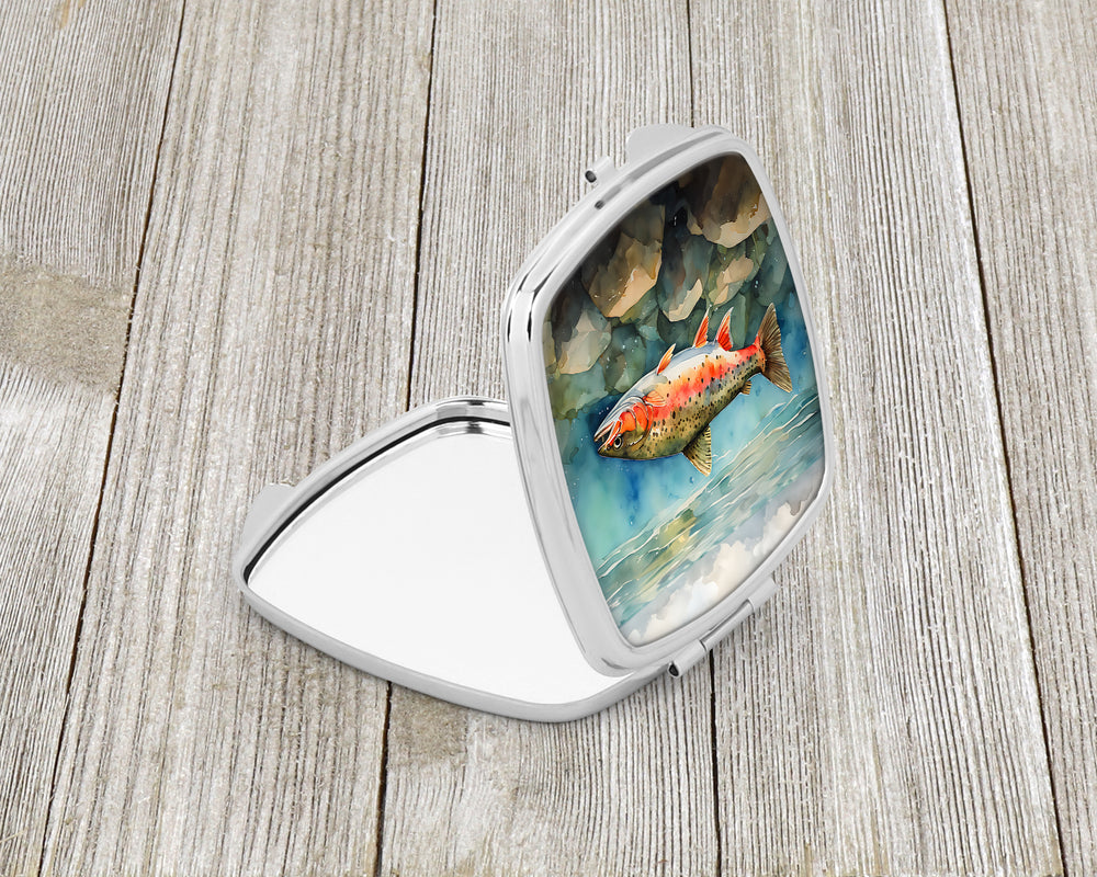 Brook Trout Compact Mirror Image 2