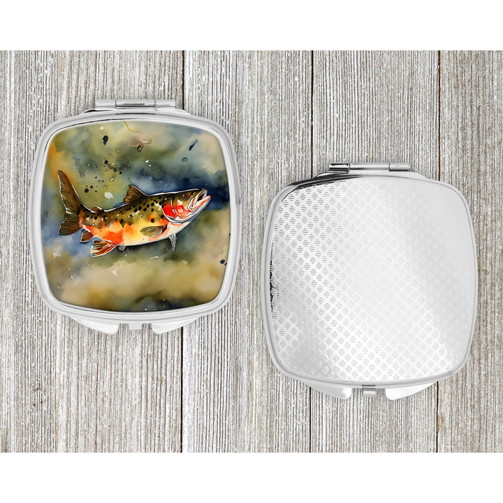 Brook Trout Compact Mirror Image 4