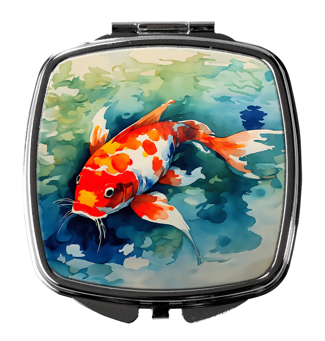 Koi Fish Compact Mirror Image 1