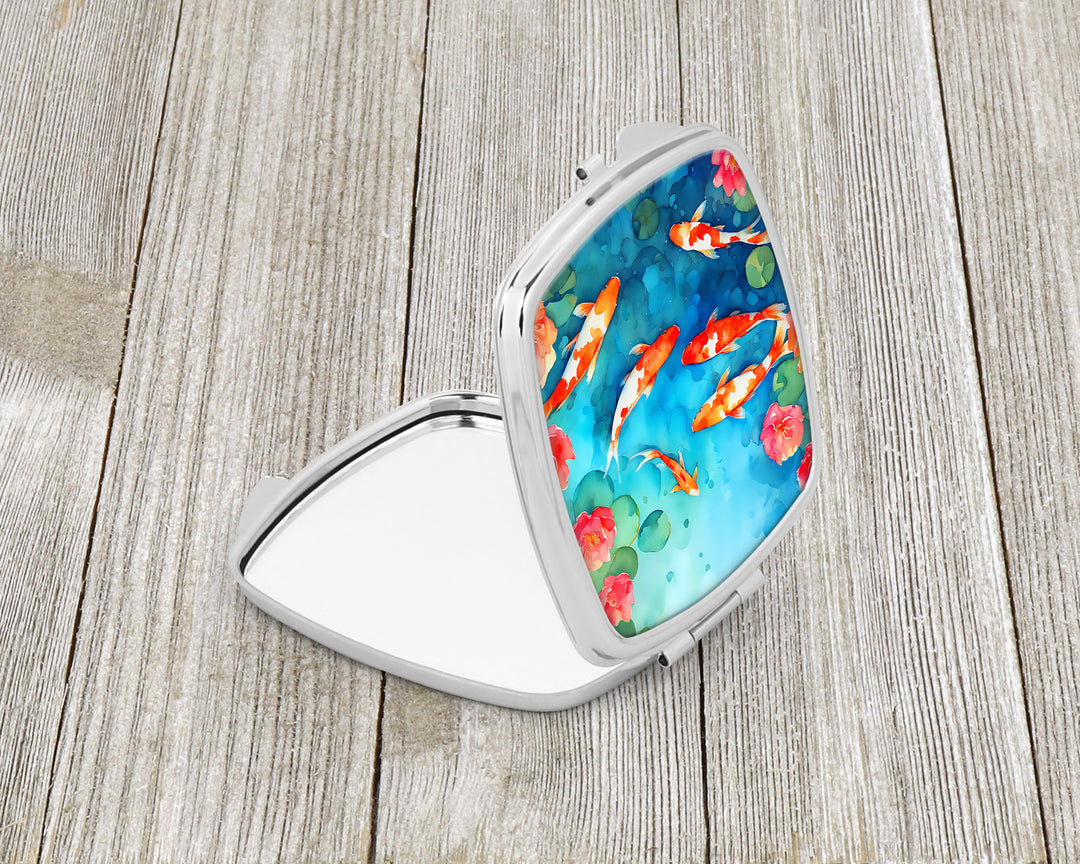 Koi Fish Compact Mirror Image 2