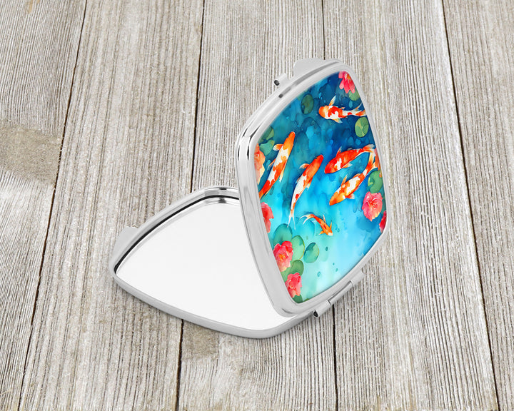 Koi Fish Compact Mirror Image 2
