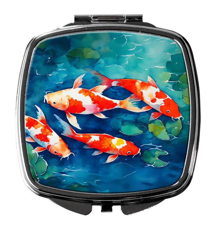 Koi Fish Compact Mirror Image 1