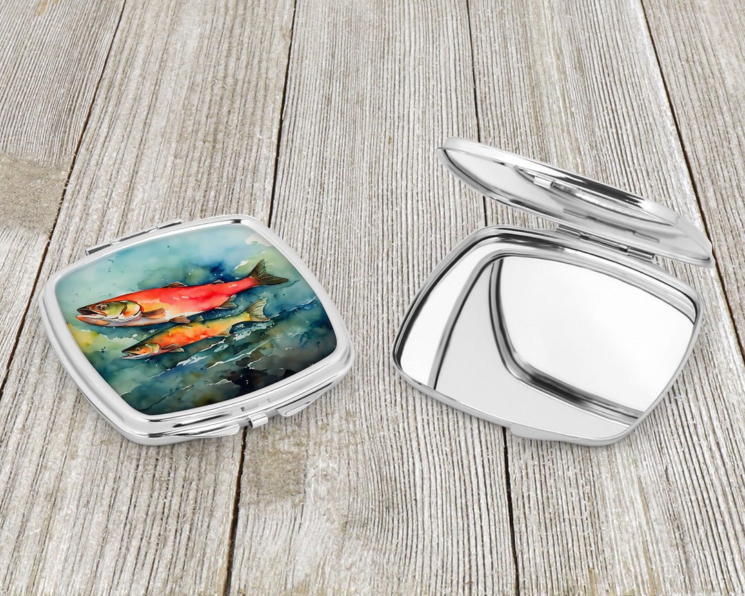 Salmon Compact Mirror Image 3