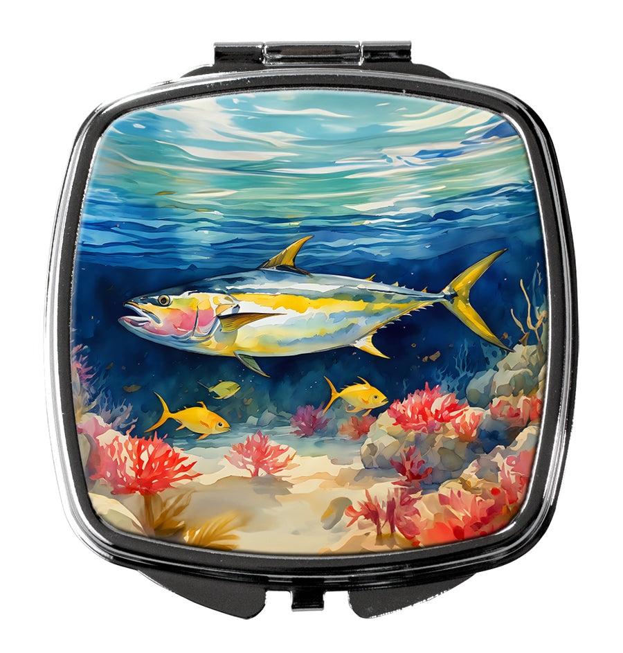 Yellowfin Tuna Compact Mirror Image 1