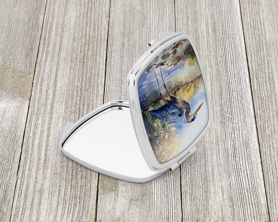 Blue Heron Compact Mirror Image 2
