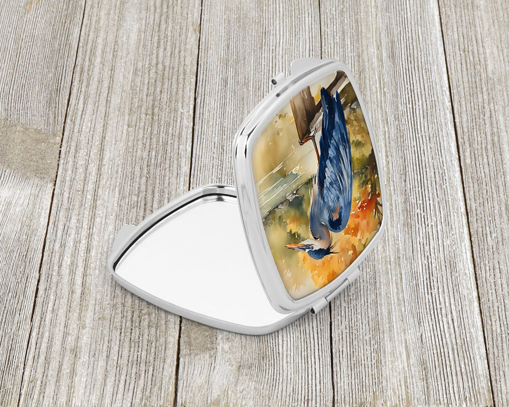 Blue Heron Compact Mirror Image 2