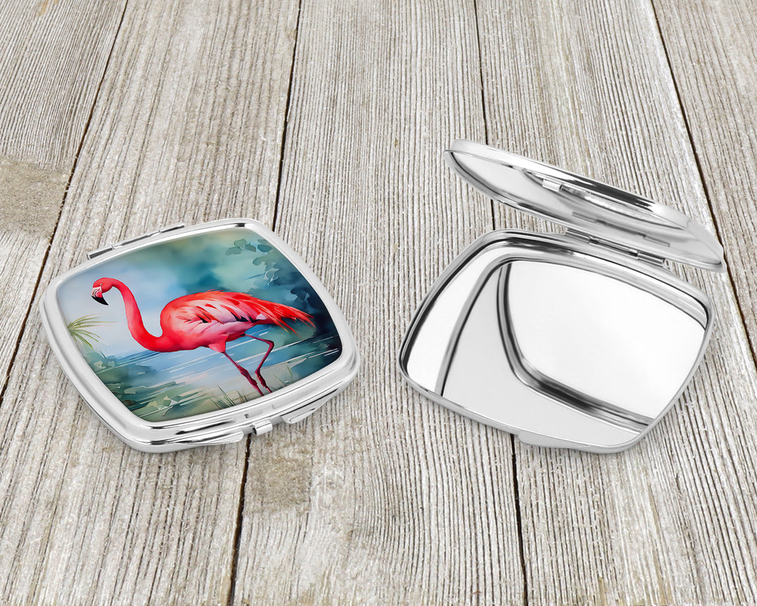 Flamingo Compact Mirror Image 3