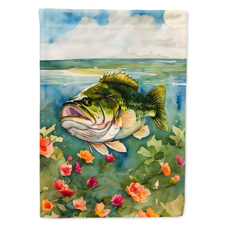 Largemouth Bass Garden Flag Image 1