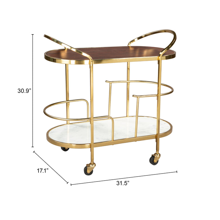 Antalya Bar Cart Multicolor Image 10