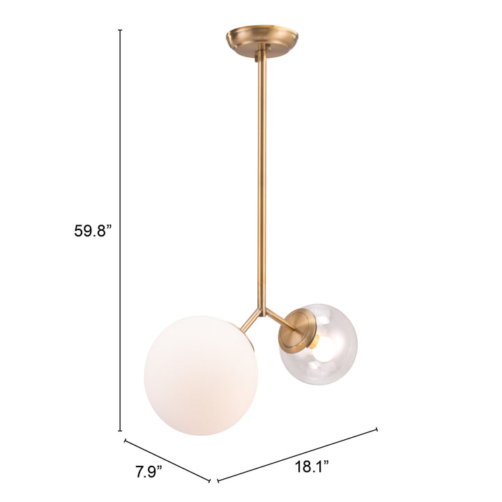 Constance Ceiling Lamp Brass Image 9