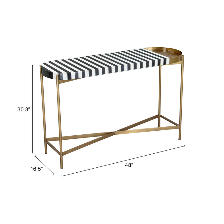 Saber Console Table Multicolor Image 11