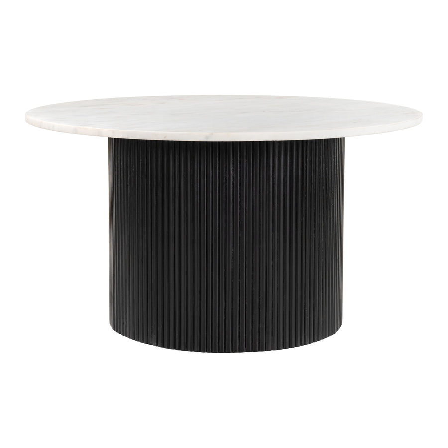 Izola Coffee Table White and Black Image 1