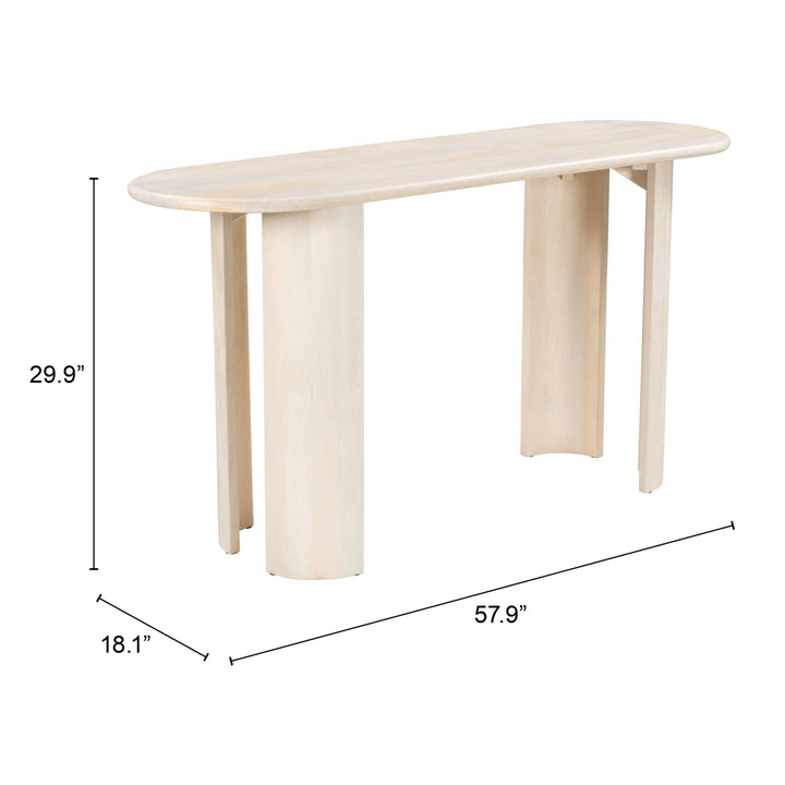 Risan Console Table Natural Image 8