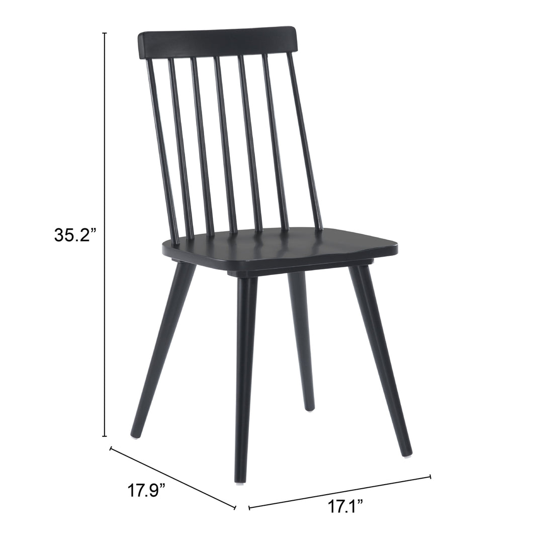 Ashley Dining Chair (Set of 2) Black Image 8
