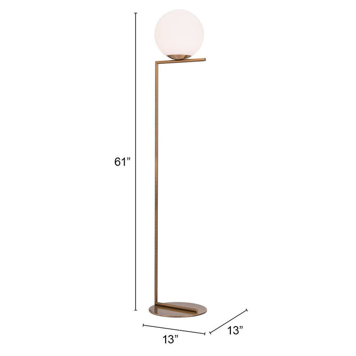 Belair Floor Lamp Brass Image 5