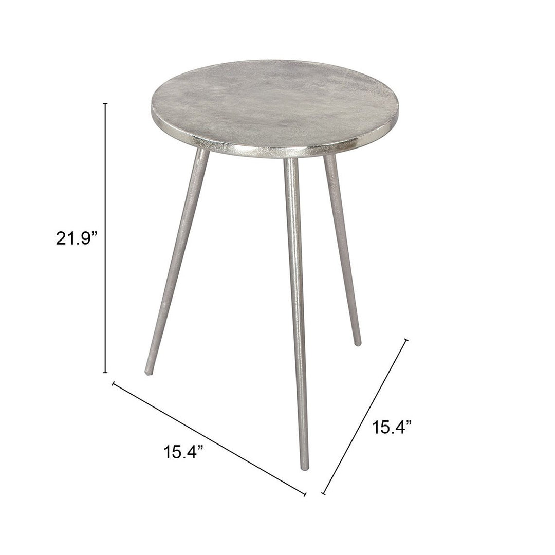 Politik Side Table Silver Image 8