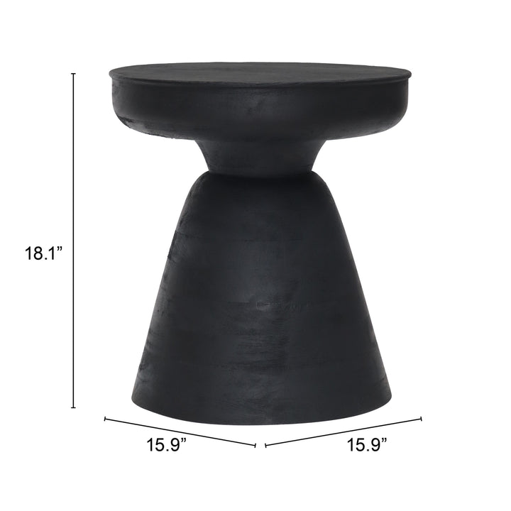 Sage Side Table Black Image 10