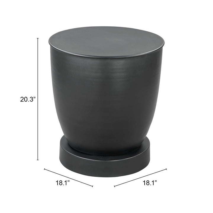 Baku Side Table Black Image 7