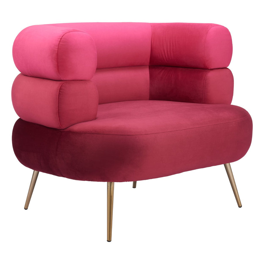 Arish Accent Chair Red Image 1