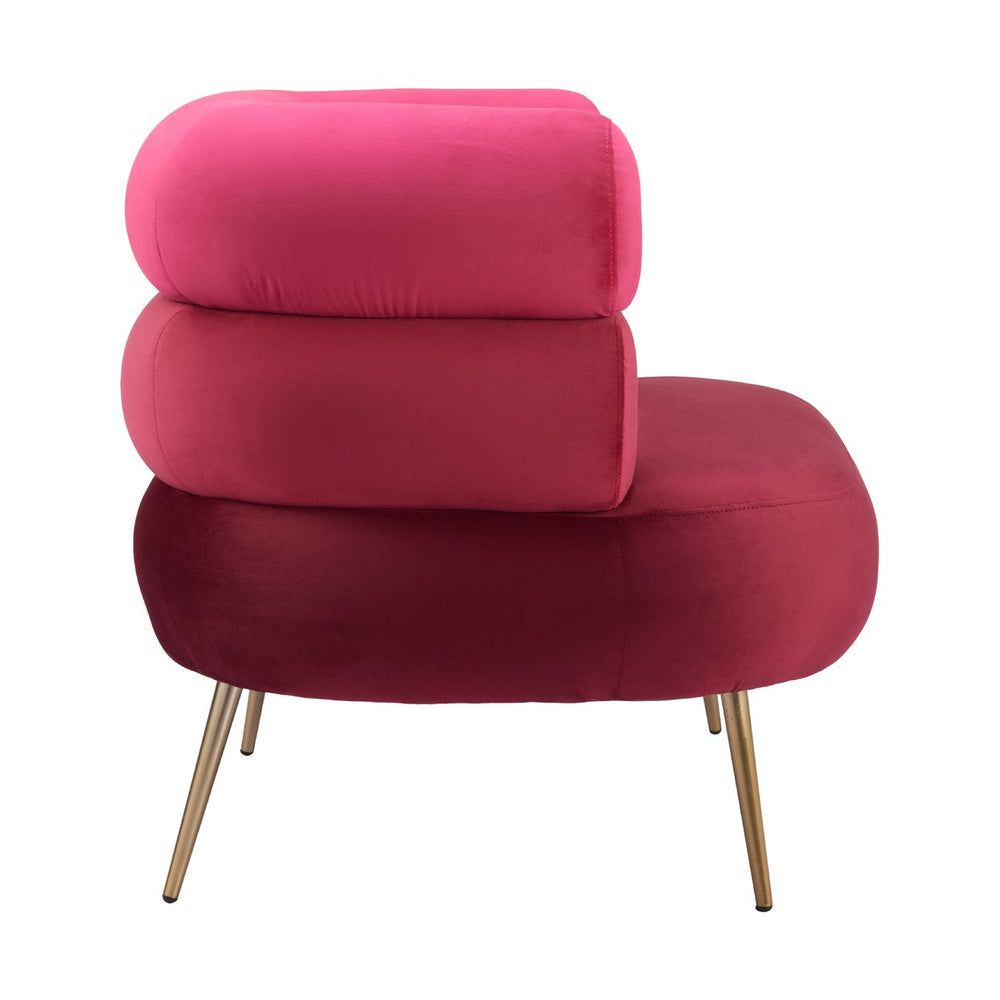 Arish Accent Chair Red Image 2
