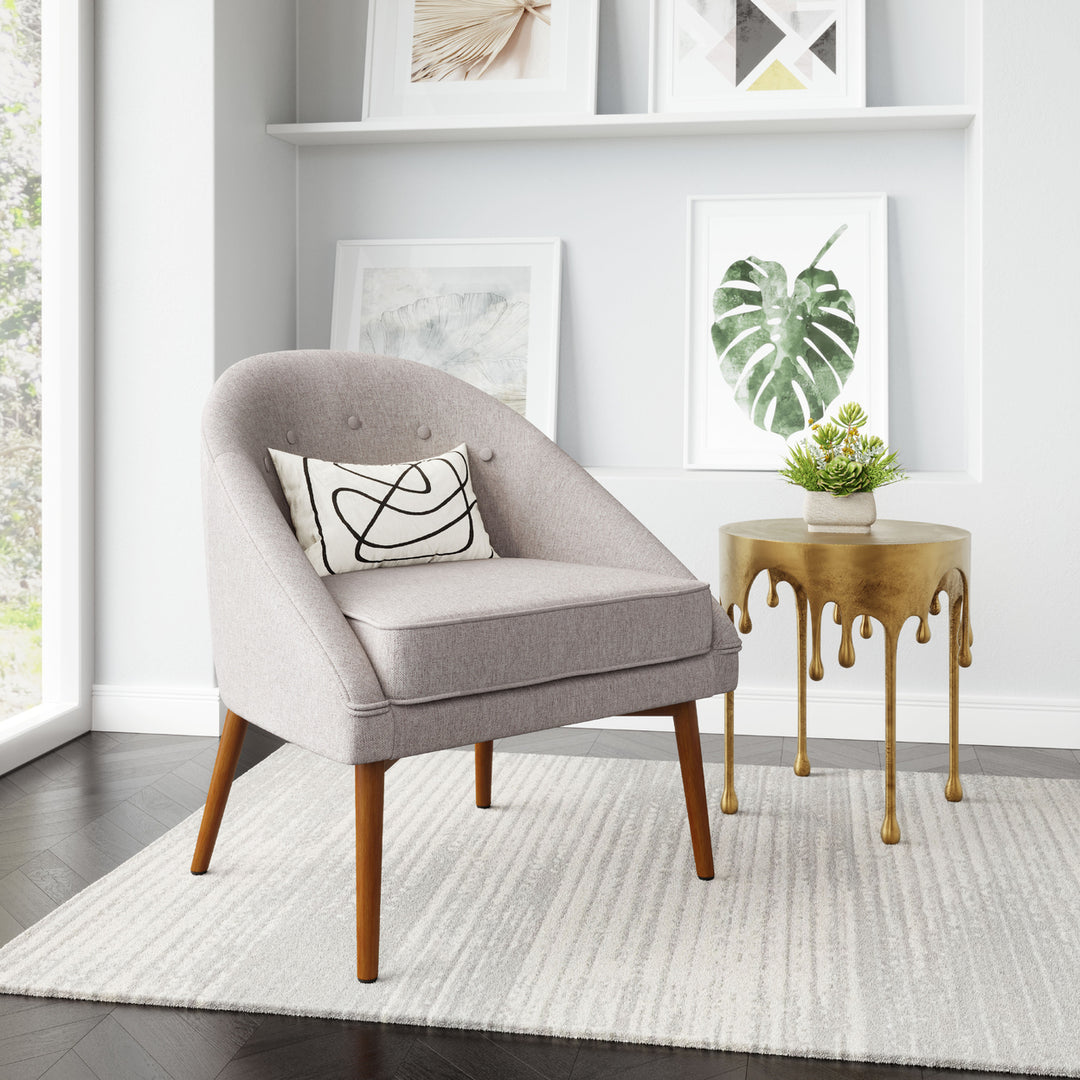 Carter Accent Chair Gray Image 8