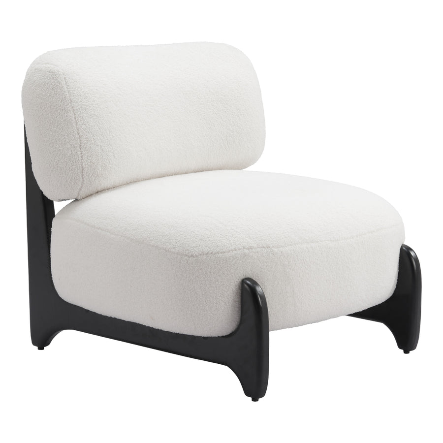 Bombo Accent Chair White Image 1