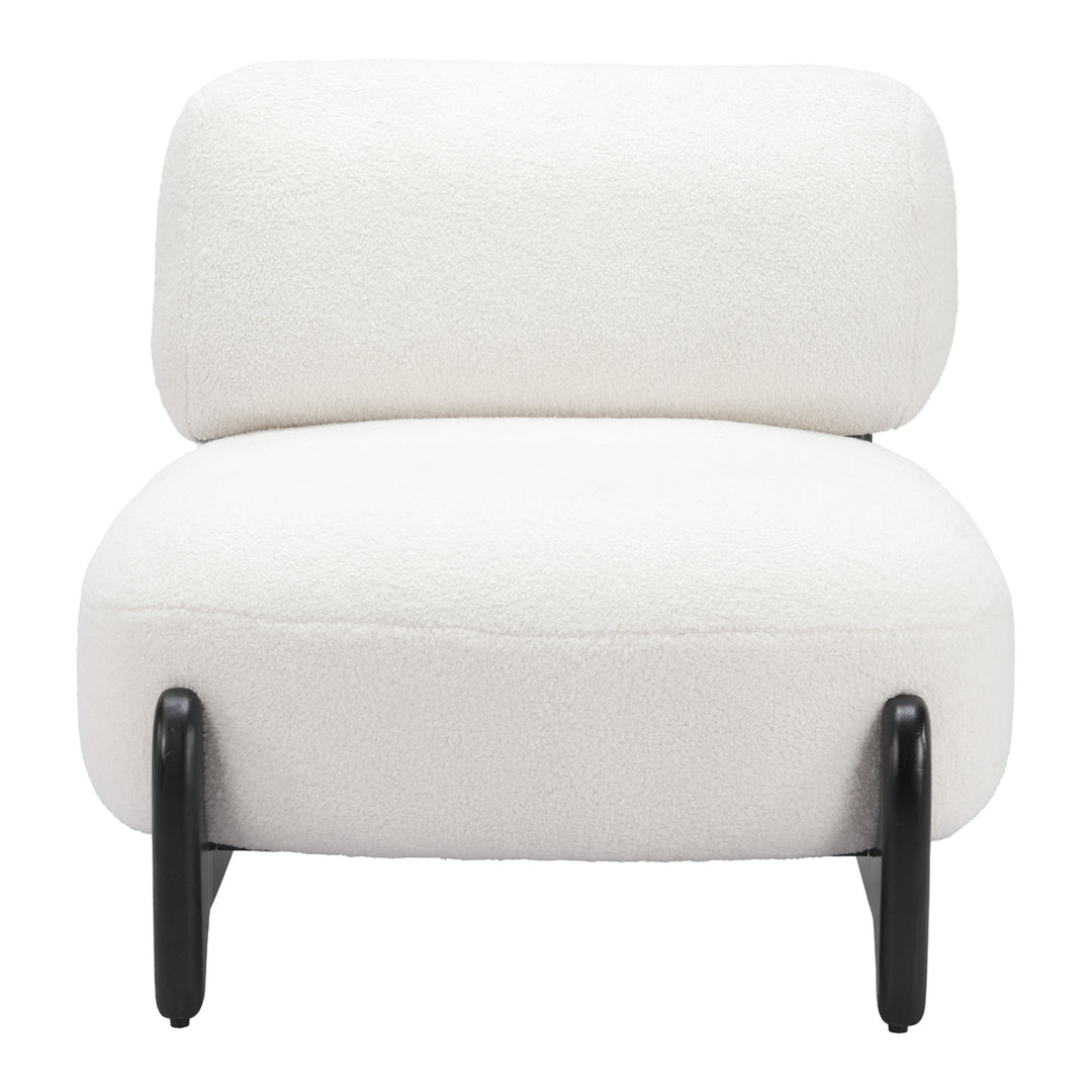 Bombo Accent Chair White Image 3