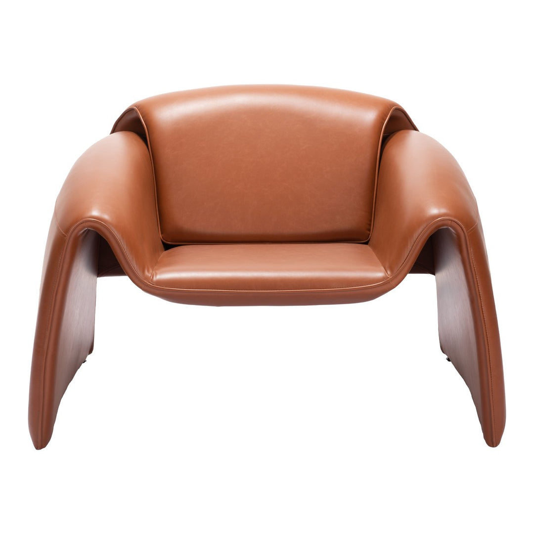 Horten Accent Chair Brown Image 3