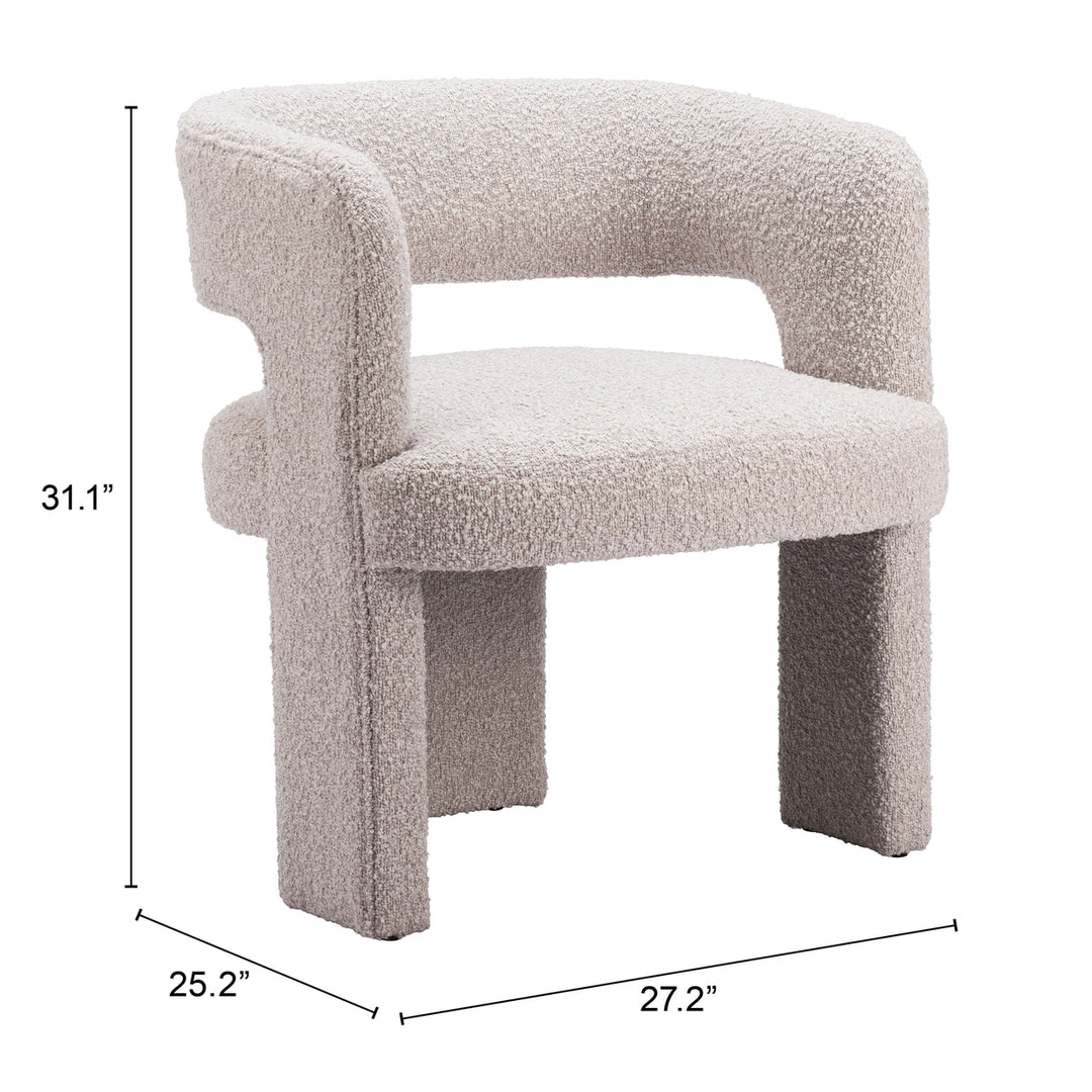 Java Accent Chair Sandy Beige Image 10