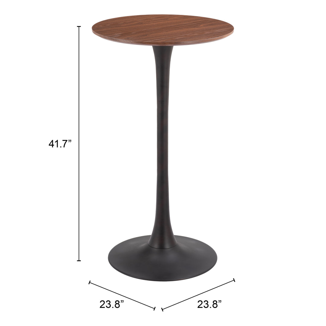 Auray Bar Table Brown Image 6