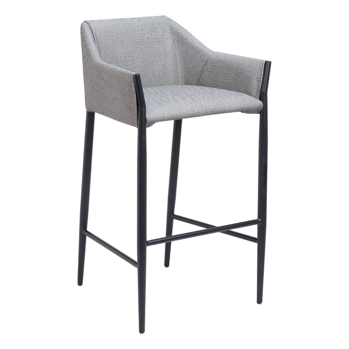 Andover Barstool Slate Gray Image 1