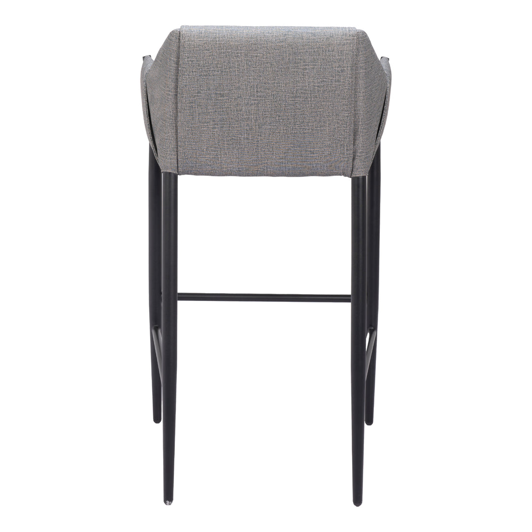 Andover Barstool Slate Gray Image 4