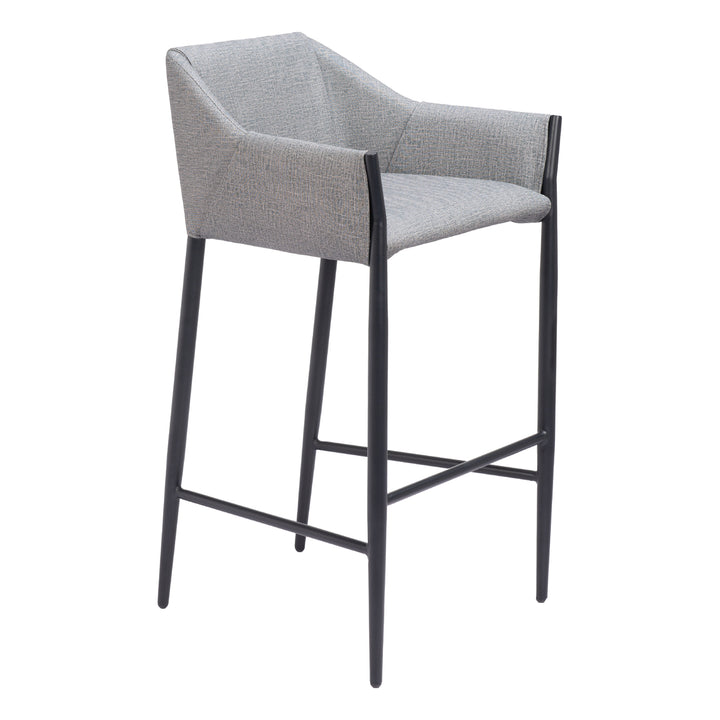 Andover Barstool Slate Gray Image 6