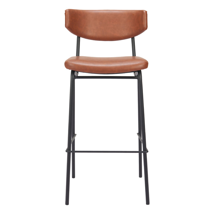 Charon Barstool (Set of 2) Vintage Brown Image 3