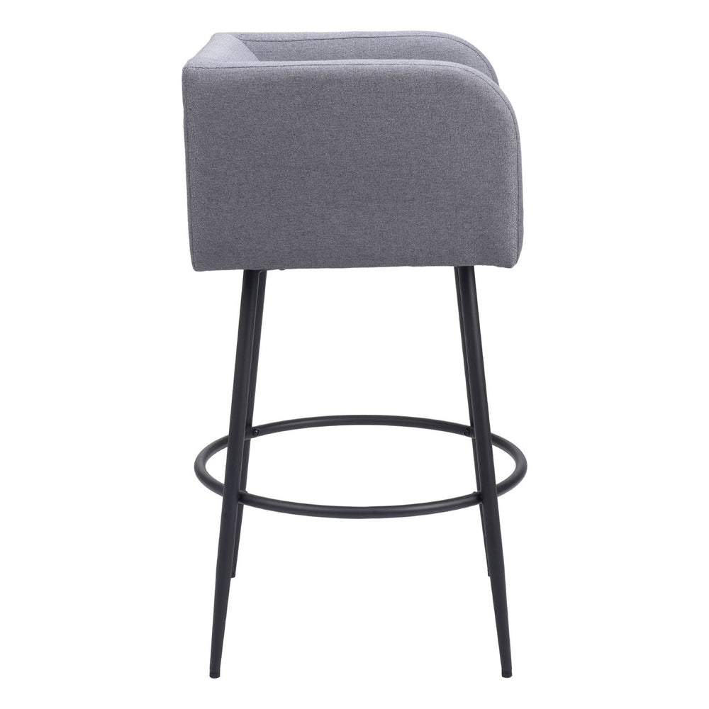 Horbat Barstool (Set of 2) Gray Image 2