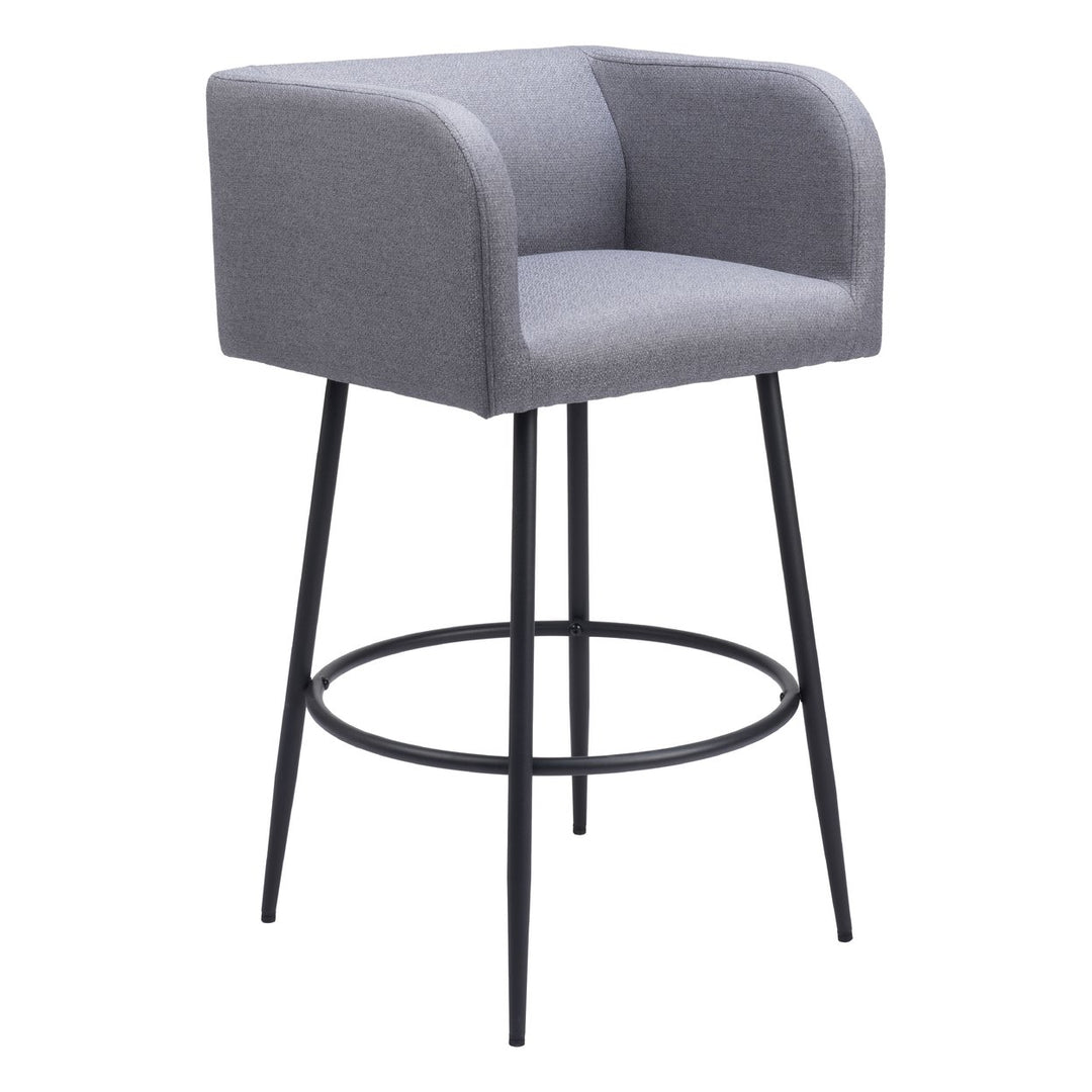 Horbat Barstool (Set of 2) Gray Image 6