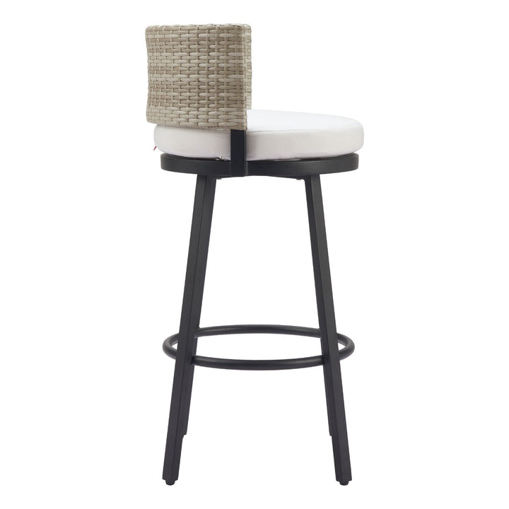 Midnight Wave Barstool White Image 2