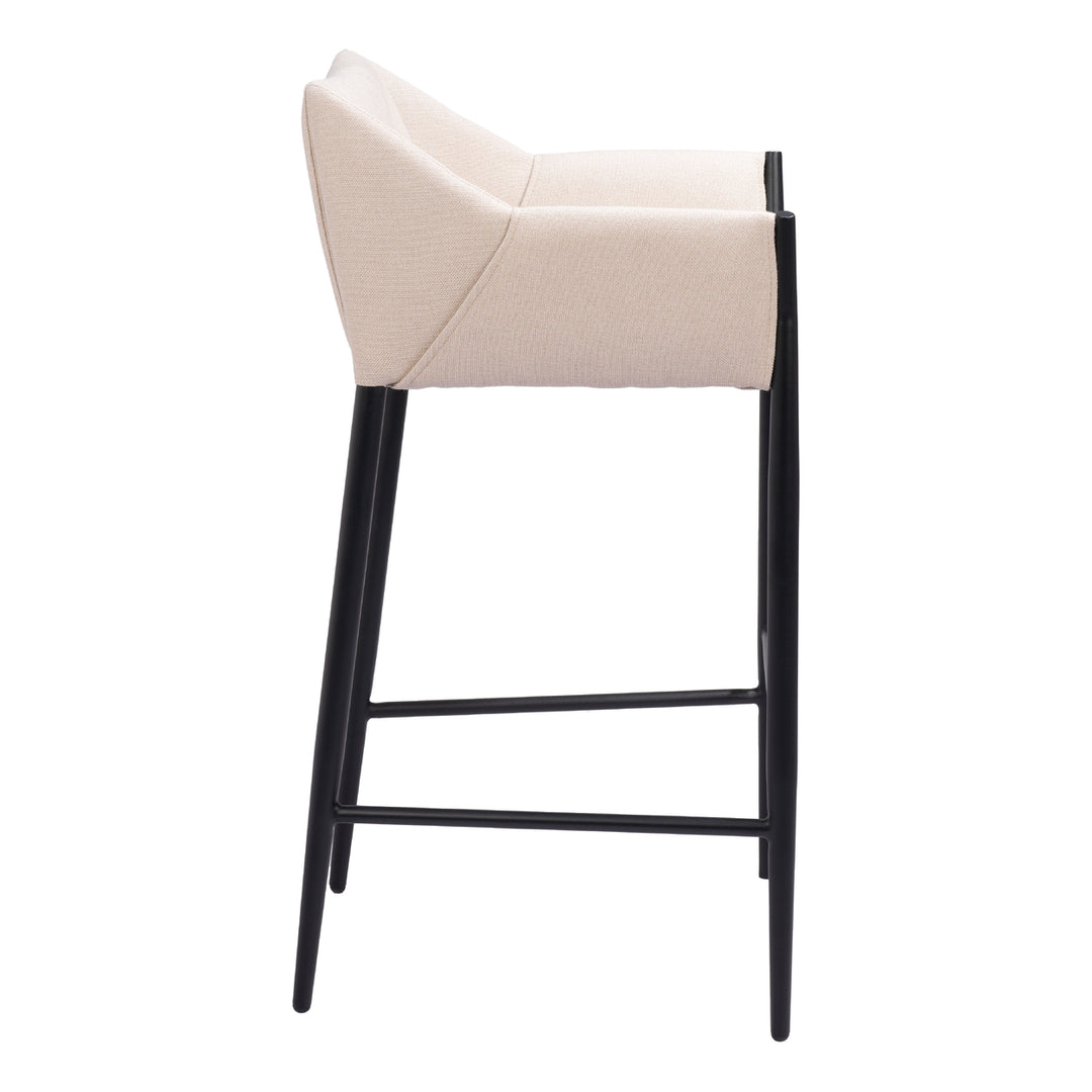 Andover Barstool Beige Image 2