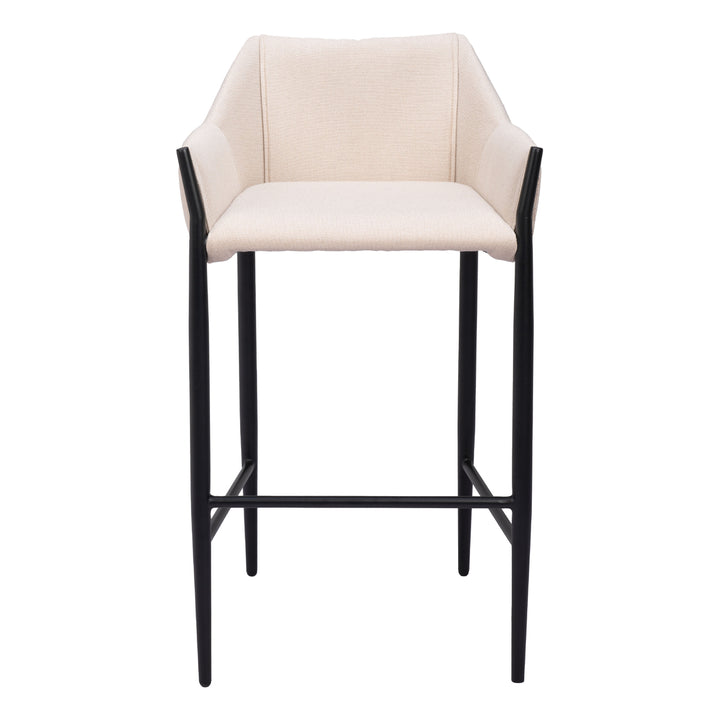 Andover Barstool Beige Image 3