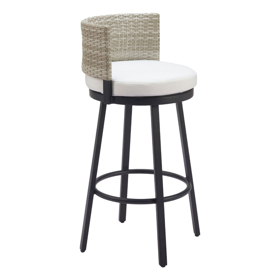 Midnight Wave Barstool White Image 6