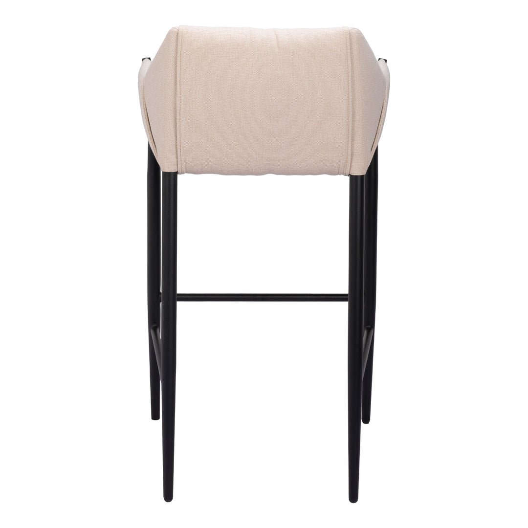 Andover Barstool Beige Image 4