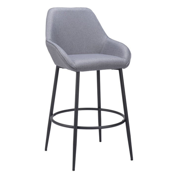 Vila Barstool (Set of 2) Gray Image 1