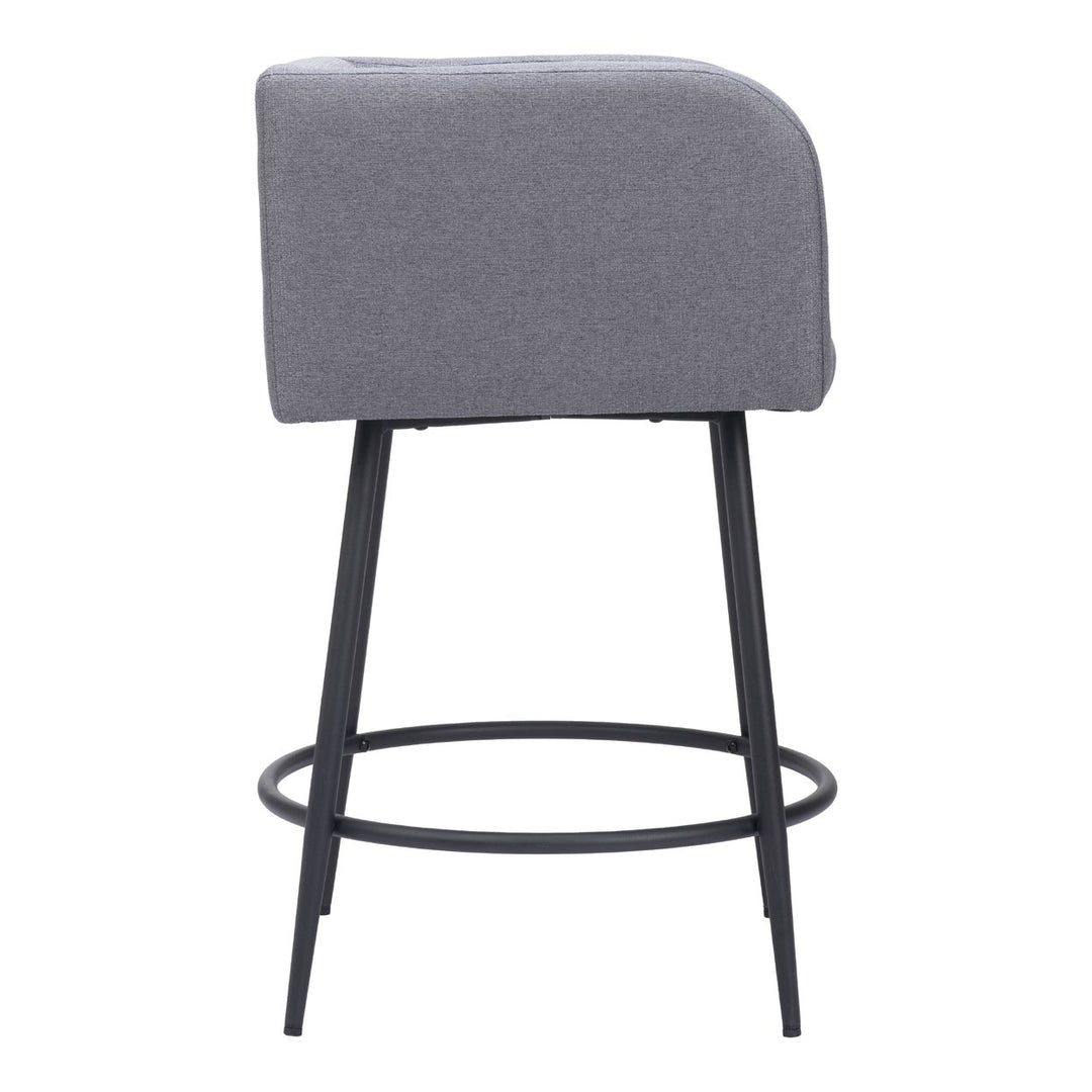 Horbat Counter Stool (Set of 2) Gray Image 2